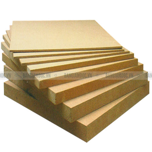 Gỗ MDF được hình thành từ các sợi gỗ liên kết với nhau bằng chất kết dính chắc chắn